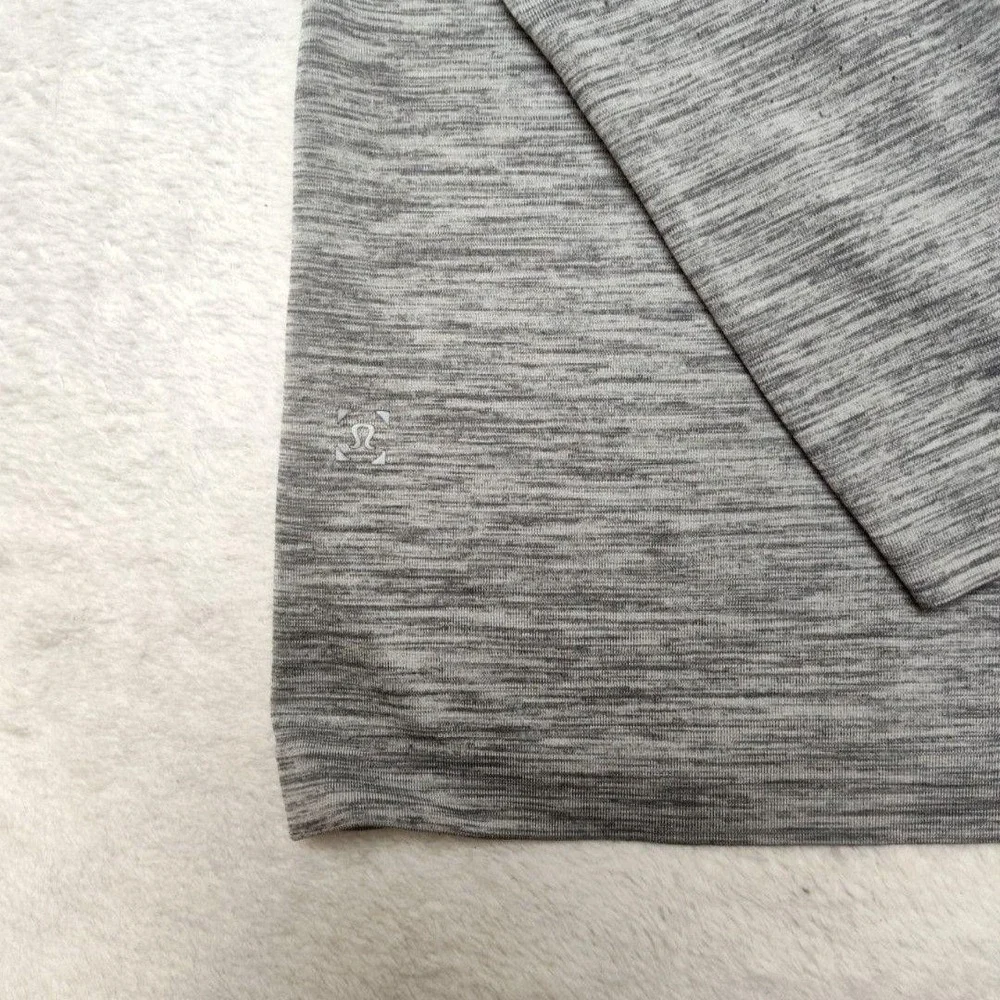 Lululemon Pullover Womens‎ Large Gray Swiftly Tech Quarter Zip Long Sleeve Golf
